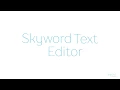 Skyword Text Editor