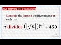Find the largest positive integer