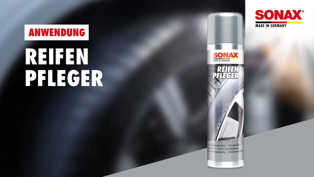 Anwendung SONAX ReifenPfleger