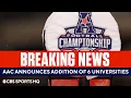 American Athletic Conference Expands to 14 Teams Adding Six C-USA Programs CBS Sports
