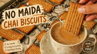 No Maida Biscuits for Tea Time Recipe By Chef Hafsa