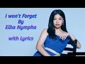 Download Lagu I won't Forget By Elha Nympha with Lyrics. @spacex.event.polaris2024
