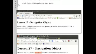 lesson 27 navigator object JavaScript Course