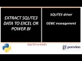 Connecting SQLite3 Database to Excel and Power BI A Step-by-Step Guide