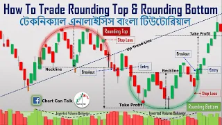 How to Trade Rounding Top Rounding Bottom Pattern Technical Analysis Bangla Tutorial
