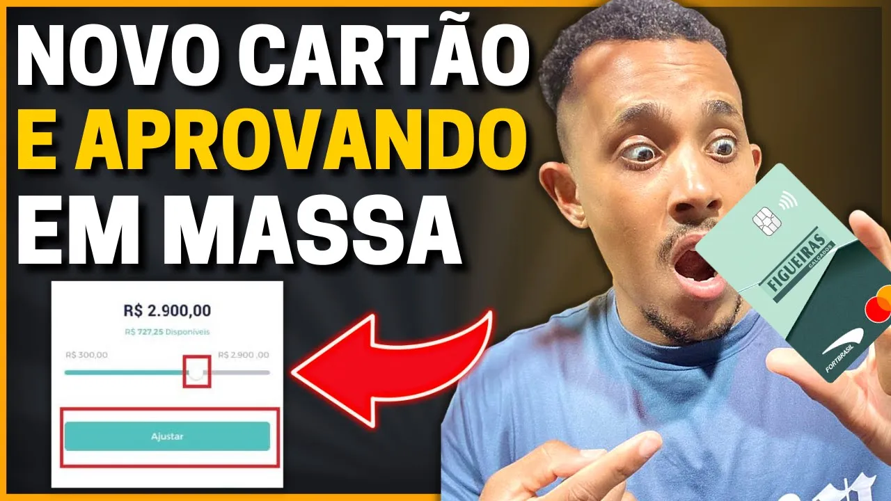???? ATENÇÃO! Novo Cartão FIGUEIRAS FORTBRASIL Já Chegou LIBERANDO CRÉDITO - Rei dos cartões