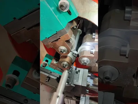 Straightening Steel Bars | Powerful Metal Processing #Shorts