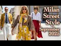 Download Lagu Milan Street Style September 2025: New Outfit Inspiration for New Fashion Season. Early Fall Fashion