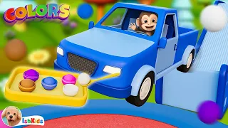 Color Song | Learn Colors With Cups Version 1 | Nursery Rhymes & Kids Songs | IshKids
