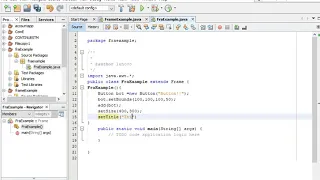 creating Frame by extending Frame class in java