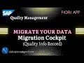Migrate your Data Migration Cockpit Quality Info Record Migration SAP Quality Management QM