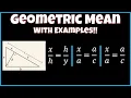 Geometric Means Examples