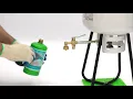 Flame King Eco Friendly 1lb Refillable Propane Tank Cylinder Kit Instructions
