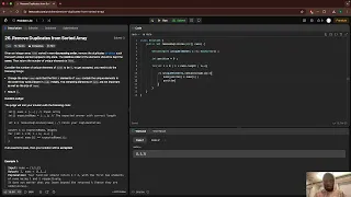 Remove Duplicates from Sorted Array - LeetCode 26