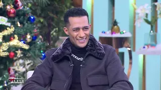 محمد رمضان اندمج وبيرقص على أغانيه في استوديو معكم منى الشاذلي 