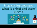 printf scanf in C Format String C standard Input and Output for Beginners For all Exams