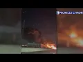 Route 17 shut down in Hasbrouck Heights due to crash building fire NJDOT