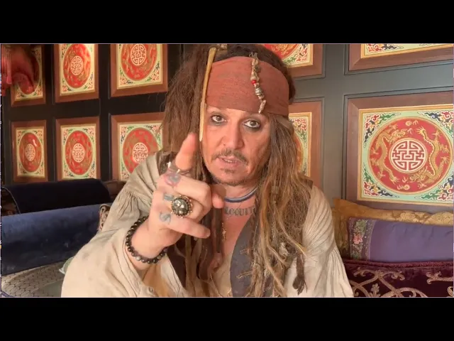 Captain Jack Sparrow sent me a message!