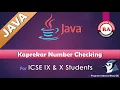 Kaprekar Number in JAVA