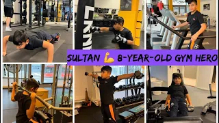 Meet Sultan The 8 Year Old Mini Gym Hero Inspiring Training Video 