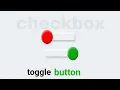 Neumorphism toggle button using HTML CSS switch effect