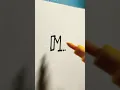 M letter coloring