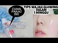 Download Lagu CARA BIKIN WAJAH PUTIH \u0026 GLOWING PERMANEN DALAM 1 MINGGU | TREATMENT AIR MAWAR \u0026 BABY OIL