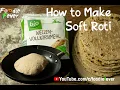 How to Make ROTI in Germany The secret behind soft Roti How to make Indian Flat Bread Chapathi