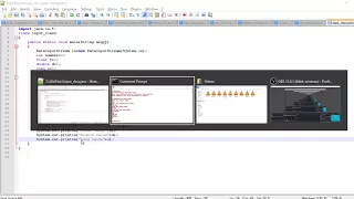 DatainputStream class using all data types