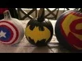 PAINTING PUMPKINS DIY Super Hero Inspired