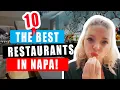 The BEST Napa Restaurants You Have To Check Out NOW 2023 Edition