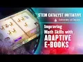 Improving Math Skills with Adaptive E-Books
