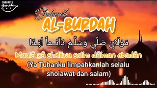 sholawat al burdah maula ya sholli wasalim lirik arab latin u0026 terjemahan cover by wina assuban
