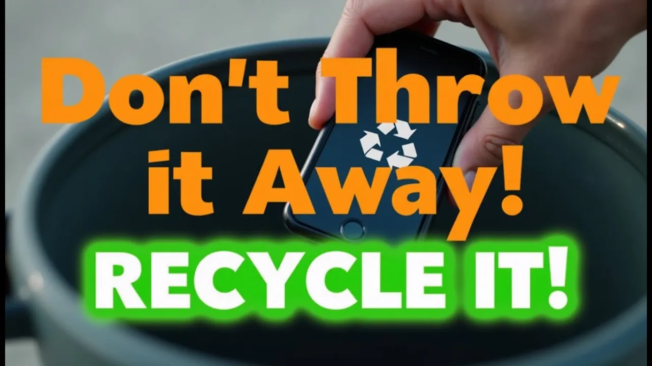 How Your Old Devices Can Help Save Earth!