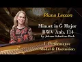 Download Lagu Bach Minuet in G Major Tutorial Part 1 – Sight-reading and Hand Independence