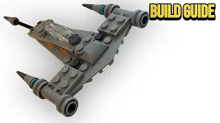 LEGO 912405 Mandolorian N1 Starfighter – Build This Using Your Own Parts (Step-by-Step)
