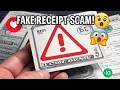 How to make fake bank transfer receipt scam alert