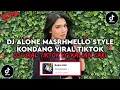 Download Lagu DJ ALONE MARSHMELLO REMIX STYLE KONDANG DJ VIRAL TIKTOK YG KALIAN CARI