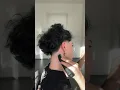 Haircut with only a razor