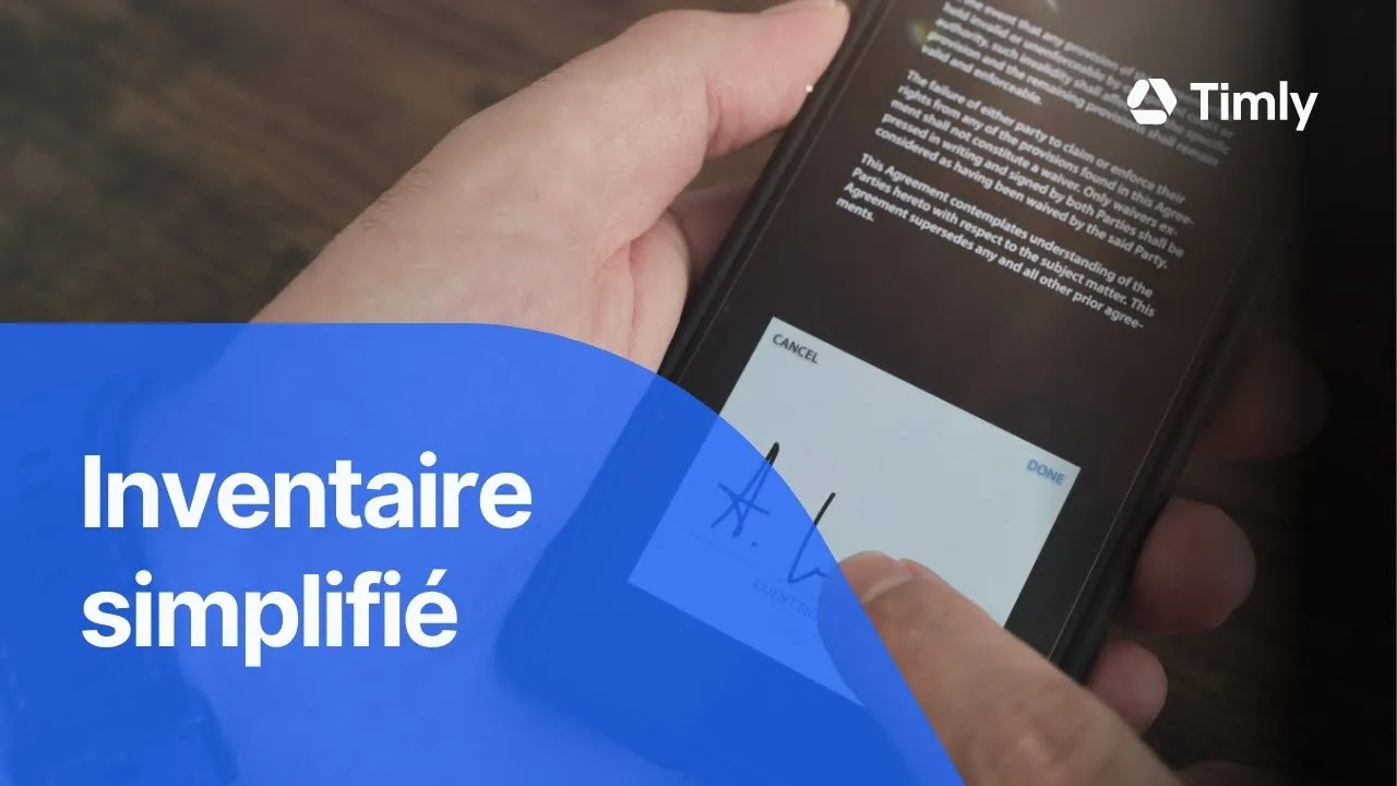 Est-ce que Timly peut...? #3 : Simplifier l'inventaire