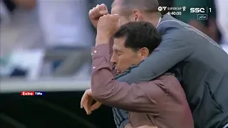 ملخص مباراة العراق واليابان كاس اسيا     تعليق علي سعيد الكعبي دندنها