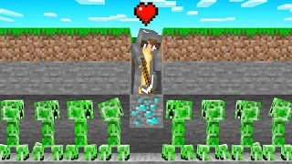 Download Minecraft 1 HEART ONLY Challenge! MP3