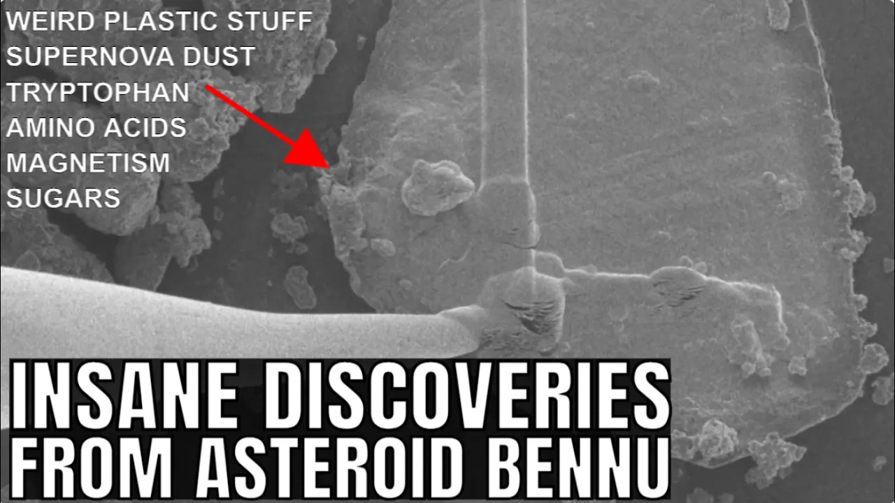 Asteroid Bennu Samples Reveal Life's Building Blocks in Space