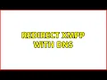 Redirect XMPP with DNS 2 Solutions