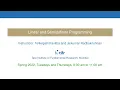 CSS 328 1 Lecture 4 The simplex method