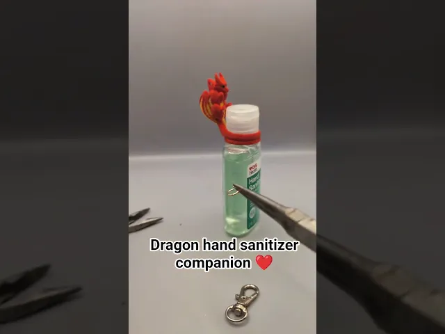 dragon hand sanitizer holder video thumbnail