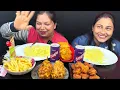 Lagu Bigbites,Eating Gajms Corn Dog, Chesey Buldak,Kurmure Momo,Chicken Nuggets, french Fry ।।