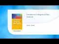 Lectures on Categorical Data Analysis