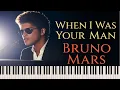 When I Was Your Man - Bruno Mars Piano Tutorial
