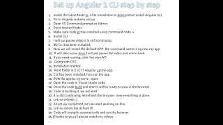 Learn how to install Angular CLI step by step Angular CLI with easy steps